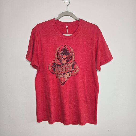Journey Tour 80 Graphic Band T Shirt. Size Large - Picture 1 of 4